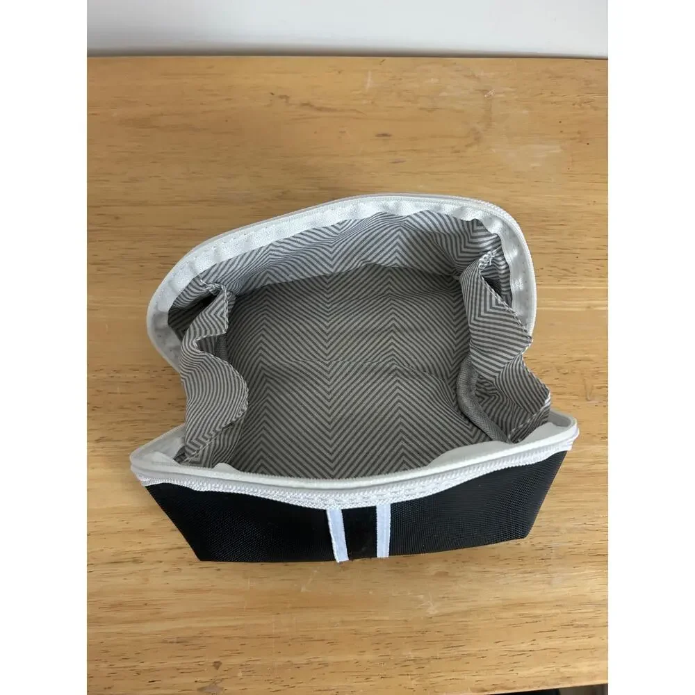 United Airlines & Saks Fifth Avenue Amenity Bag Makeup Bag Travel